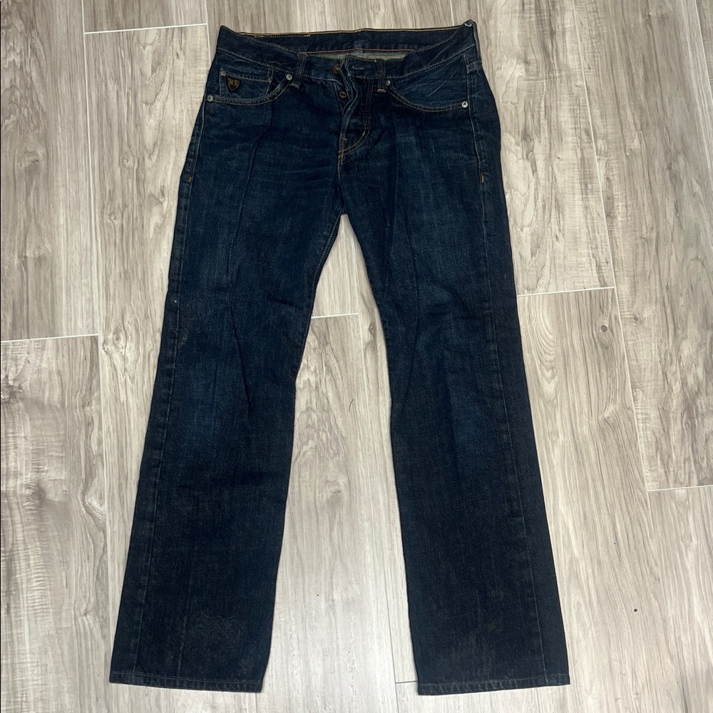 Polo by Ralph Lauren Men's Deep Indigo Bootcut Jeans